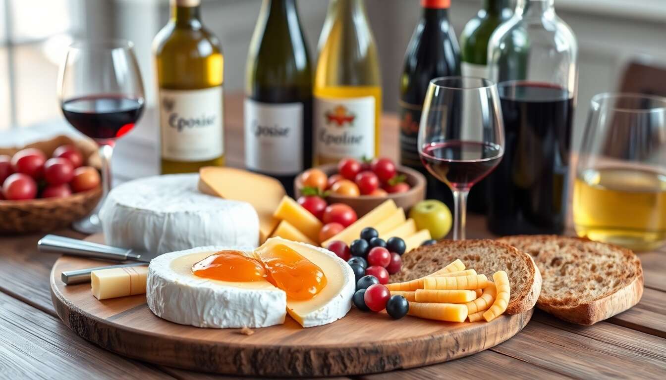 Accords mets et vins pour sublimer l'époisses