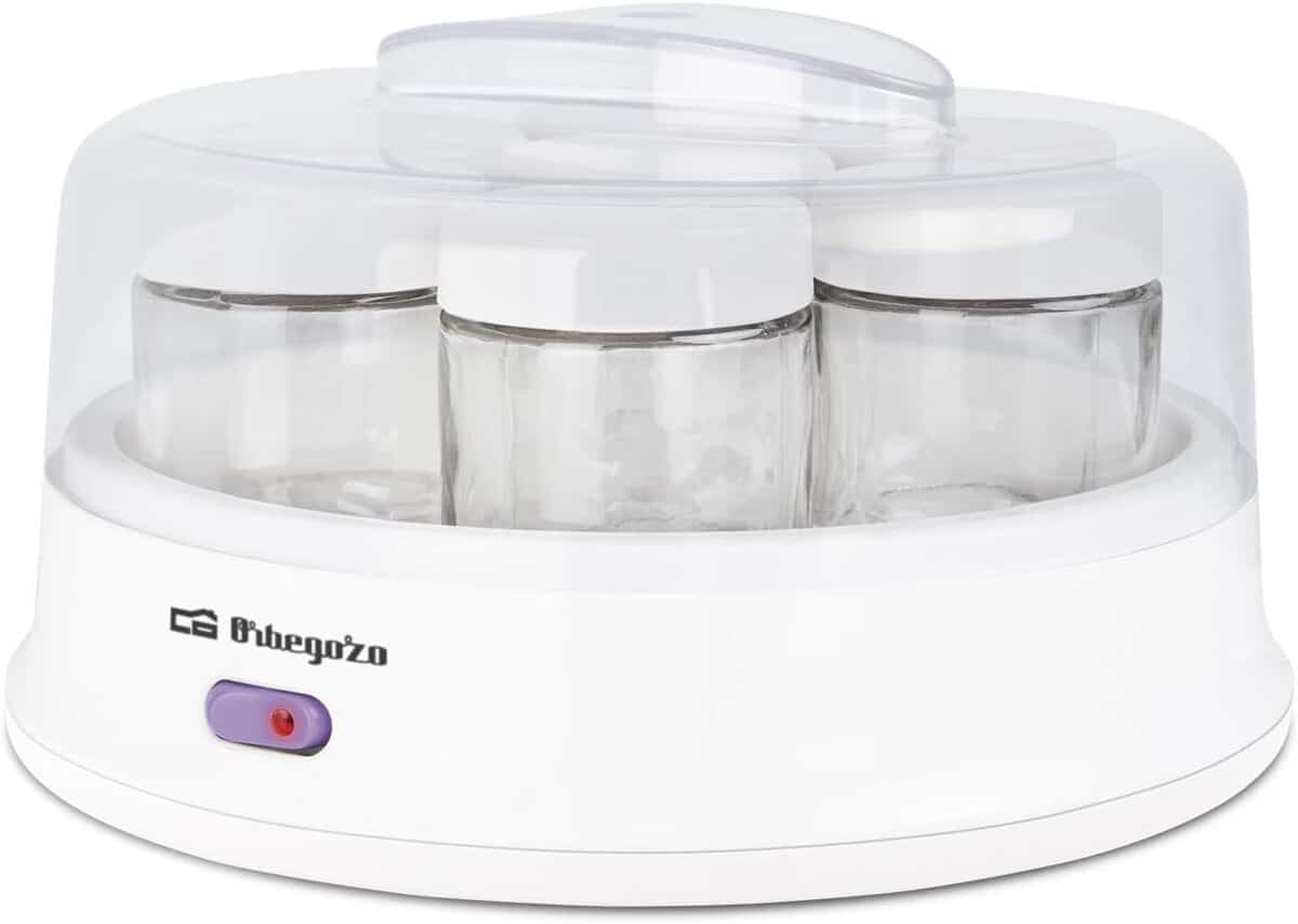 Orbegozo YU 2350 : yaourtière 7 pots, simple et Efficace