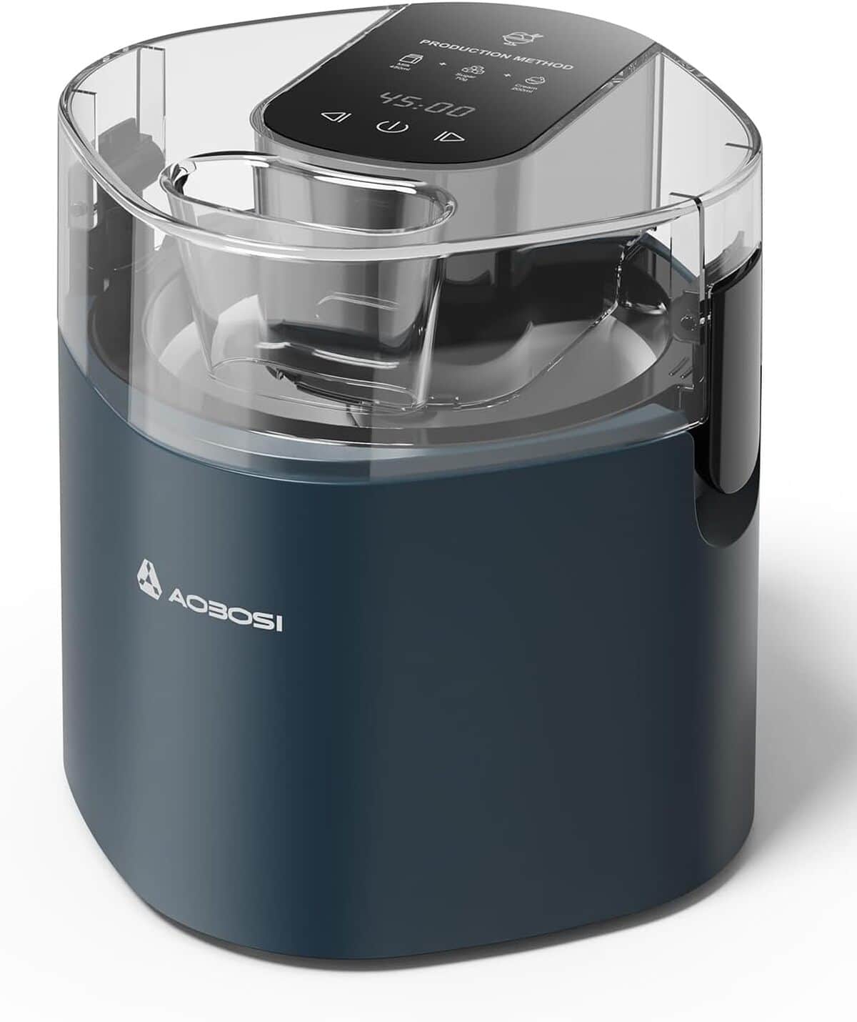 Test Aobosi : machine à crème glacée 1.5L pour Gelato, sorbet et Yaourt Glacé