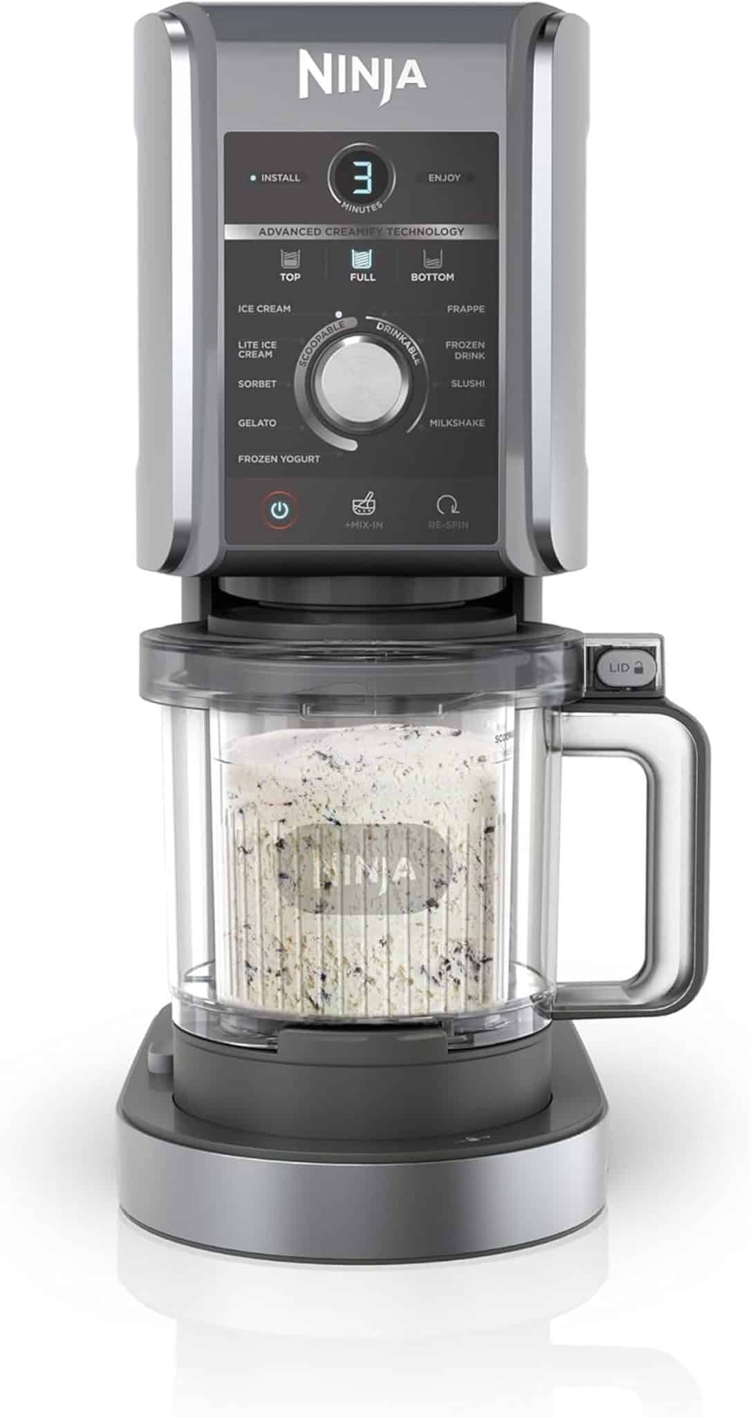Test : sorbetière Ninja CREAMi Deluxe NC501EU
