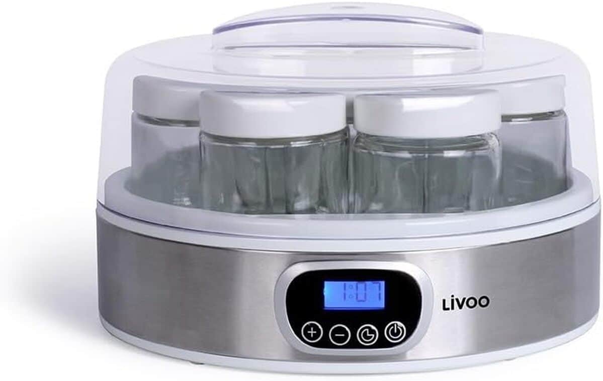 Test de la yaourtière digitale Livoo DOP216
