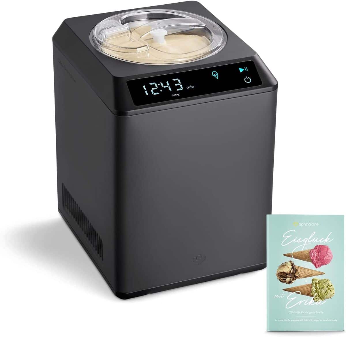 Test de la sorbetière & yaourtière Erika par Springlane : efficacité et design en 2, 5 L