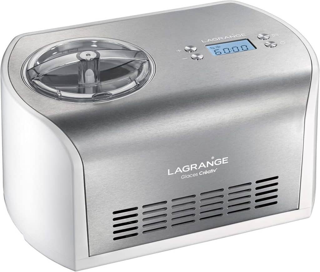 Test de la sorbetière Lagrange 419010 : créativité glacée en 1, 2L