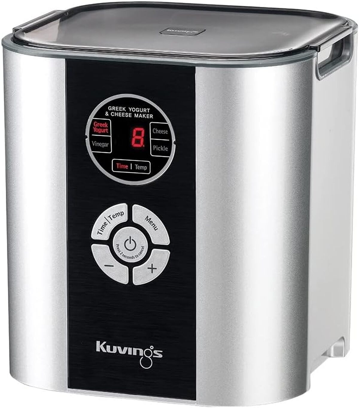 Test de la yaourtière fromagère Kuvings 2L : livre de recettes offert