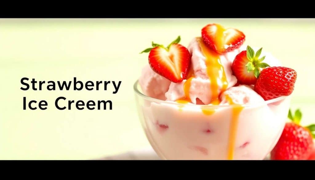 Glace à la fraise express : 2 ingrédients économiques !