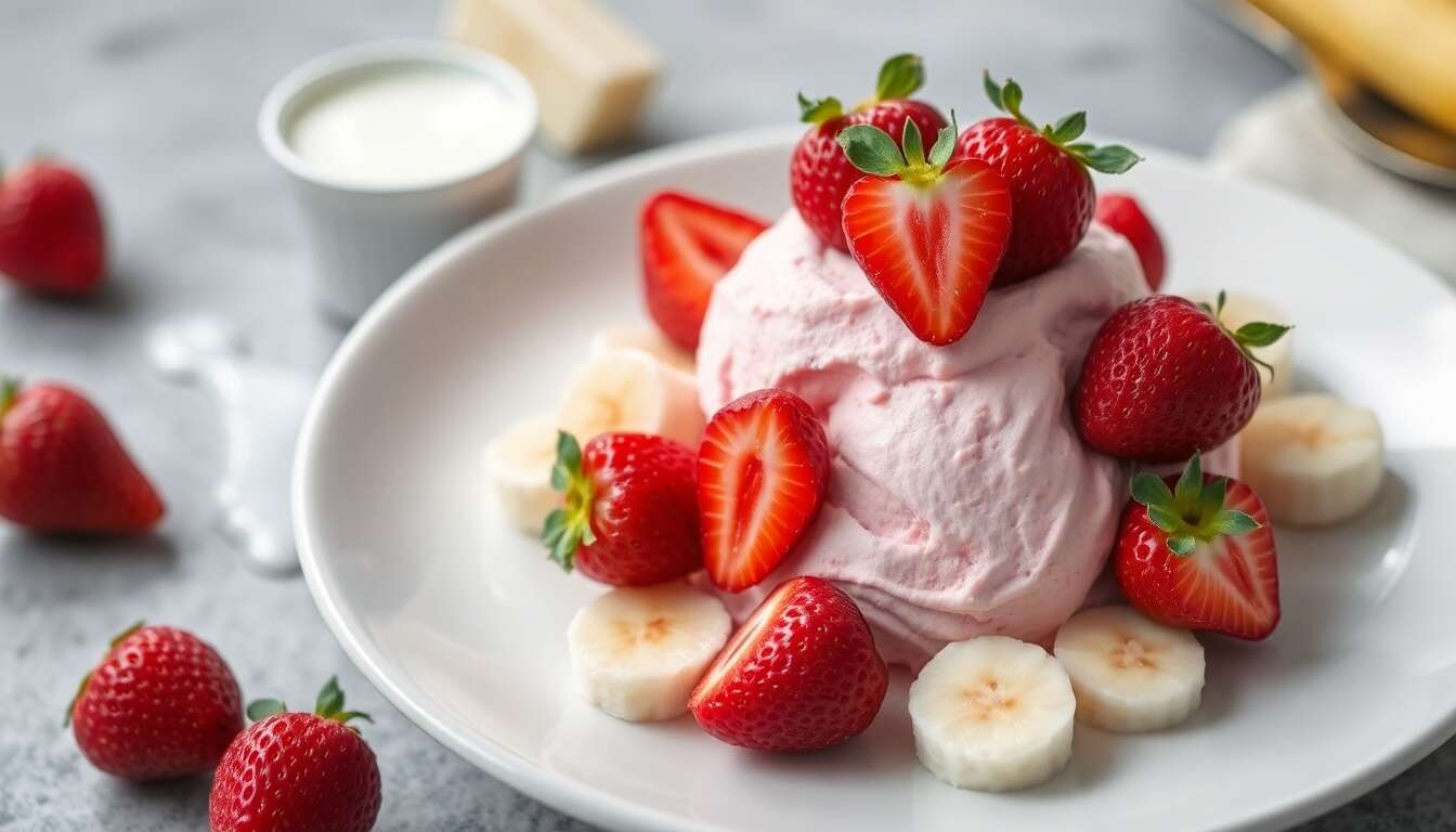 Glace légère : la recette gourmande sans sucre