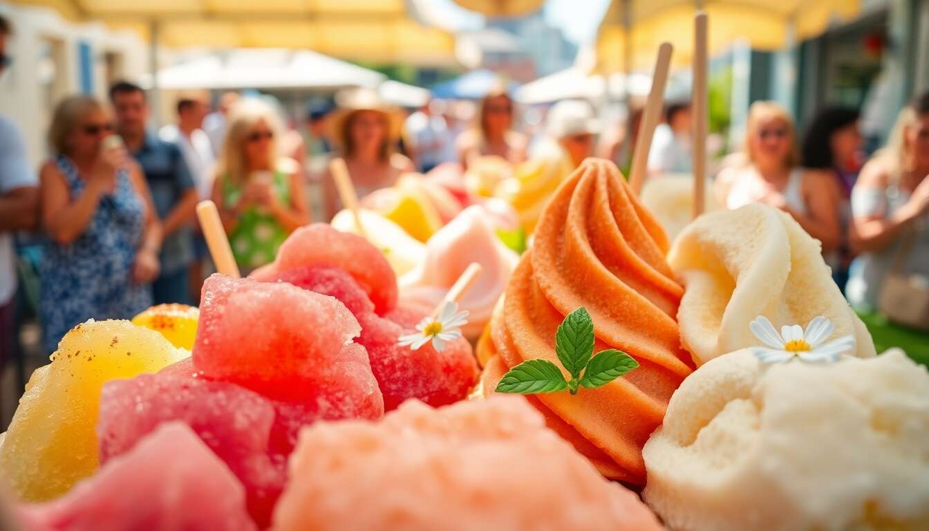 Les ingr&eacute;dients cl&eacute;s du sorbet : fra&icirc;cheur et l&eacute;g&egrave;ret&eacute;