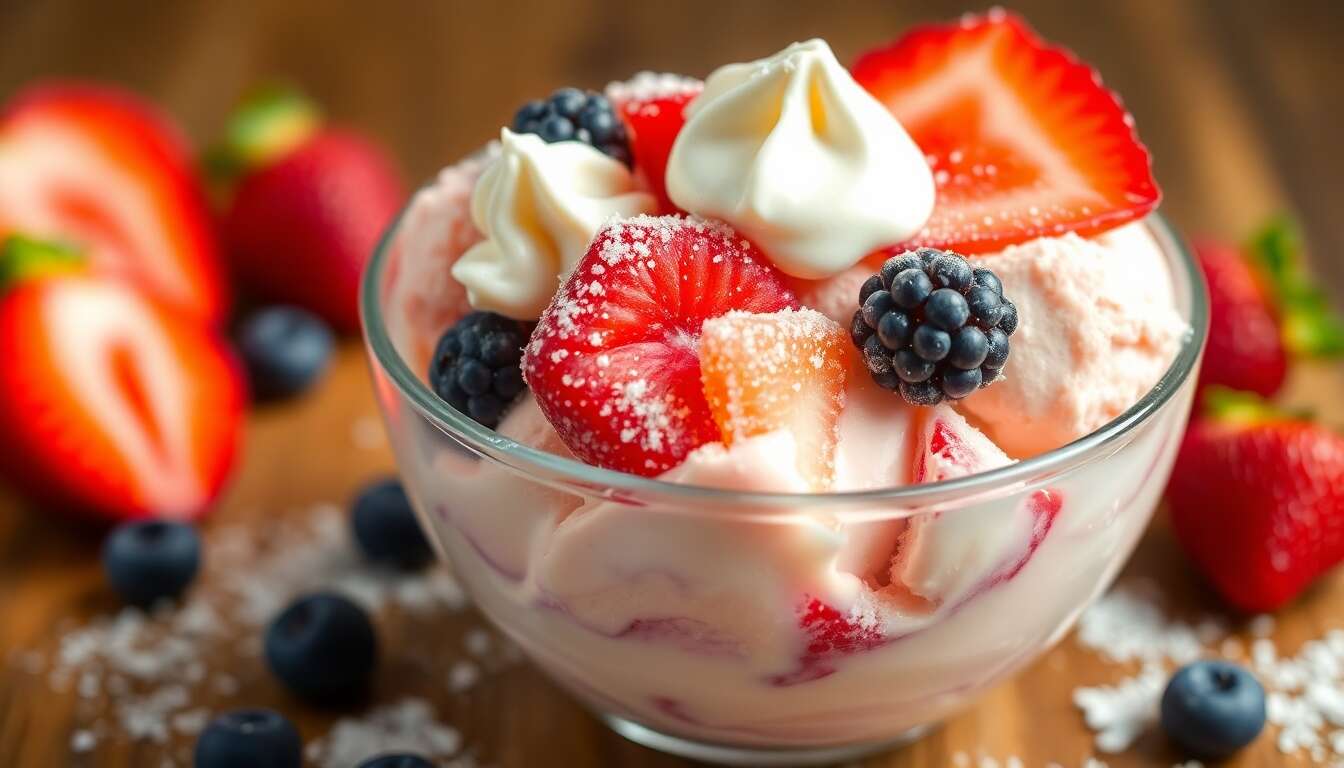 Glace express sans sorbetière