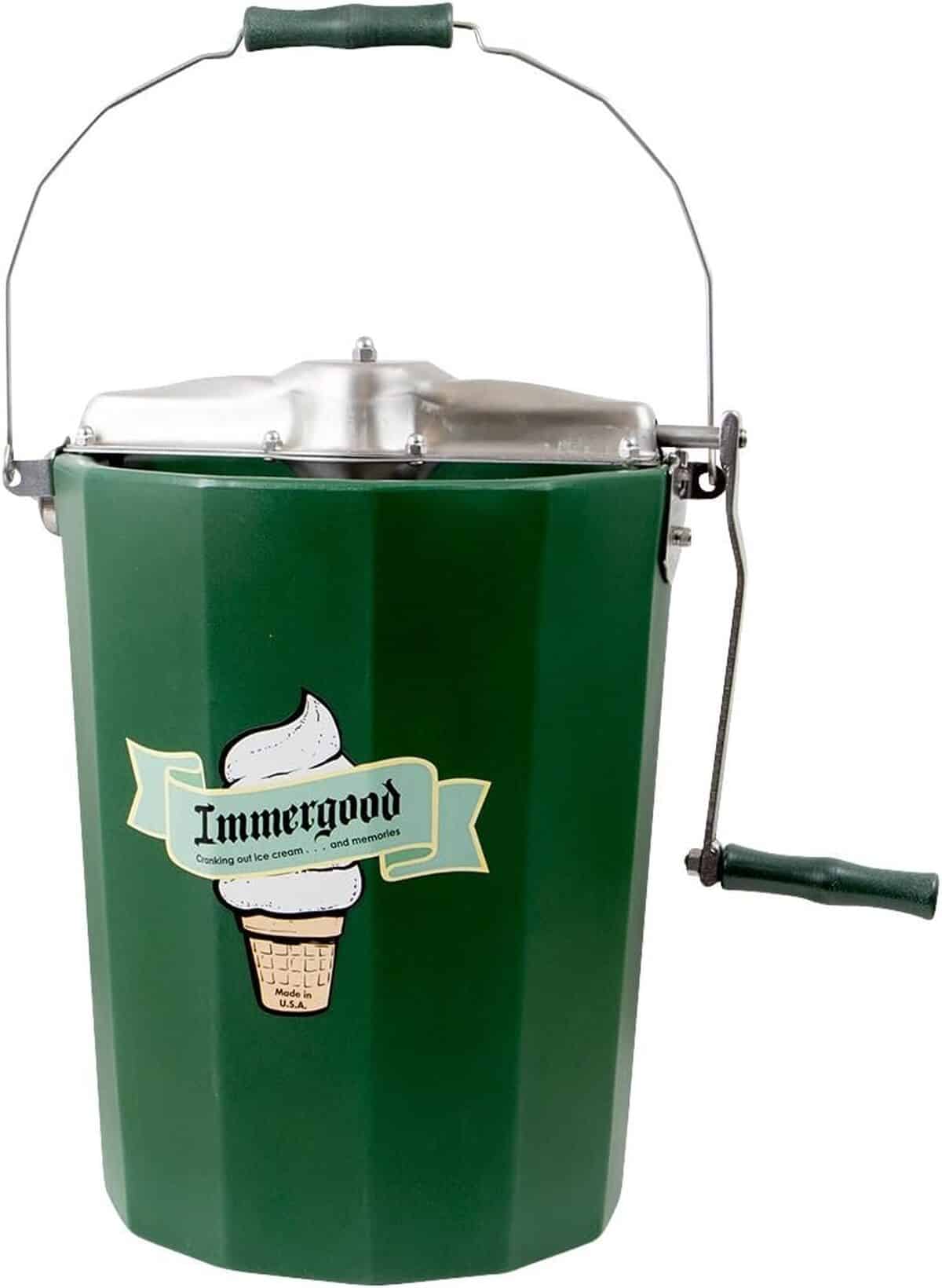 Test : immergood machine à crème glacée inox 6 l