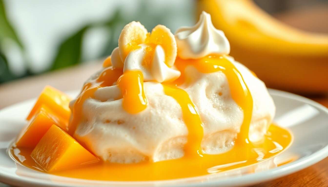 Délice glacé tropical