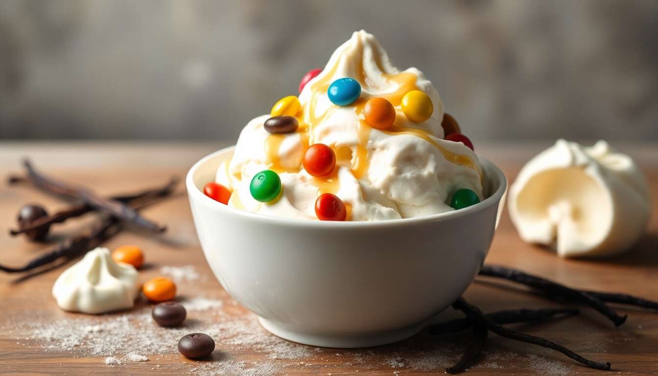 Glace vanille-mascarpone façon McFlurry maison