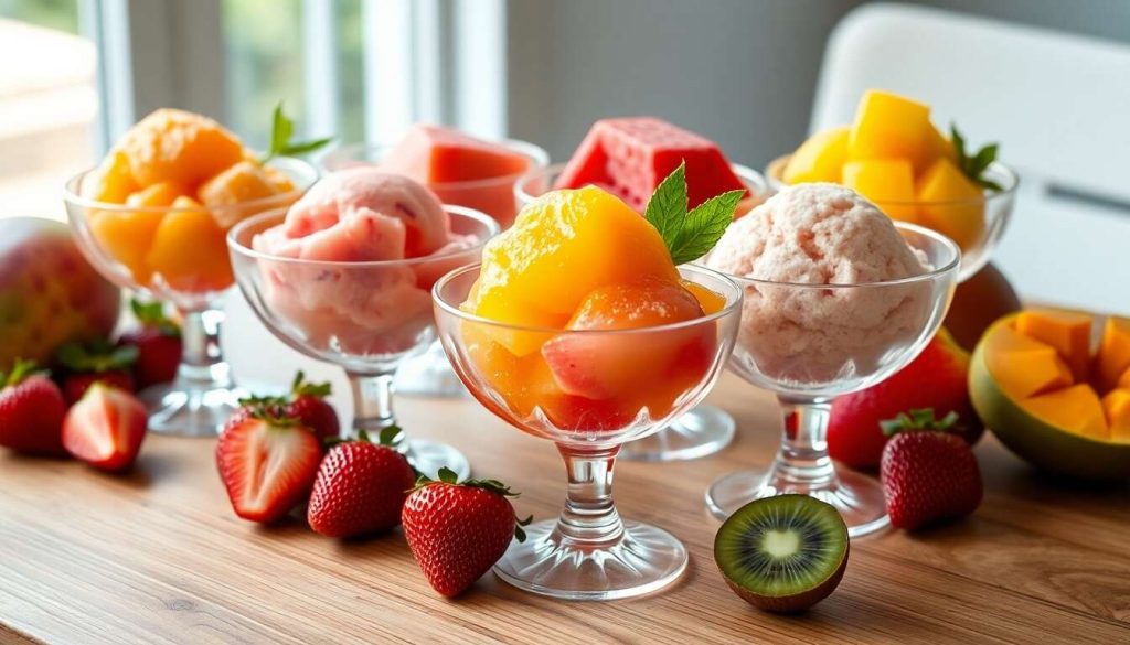 Sorbets fruités : la révolution des jus de fruits