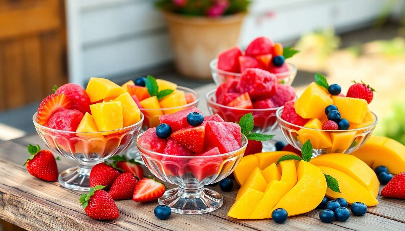 Les sorbets fruités : une tendance rafraîchissante pour l'été Les sorbets fruités : une tendance rafraîchissante pour l'été
