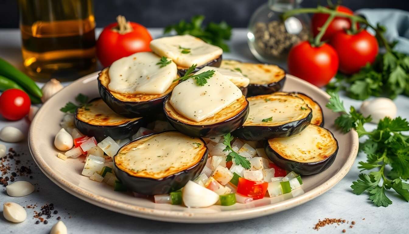 Délice d'aubergines gratinées simple et savoureux