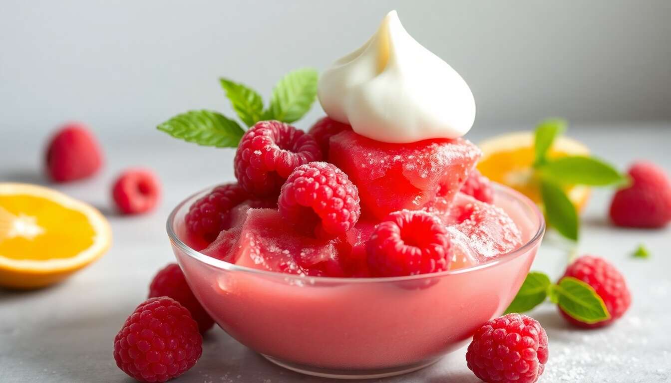 Sorbet multi-fruits maison avec Monsieur Cuisine