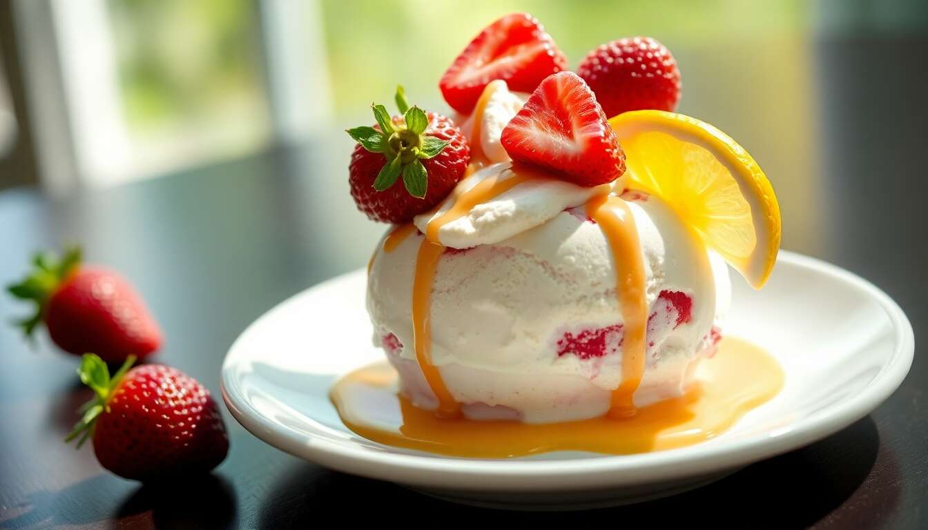 Glace Fraise Express : 2 Ingrédients pour un Bonheur Fou !