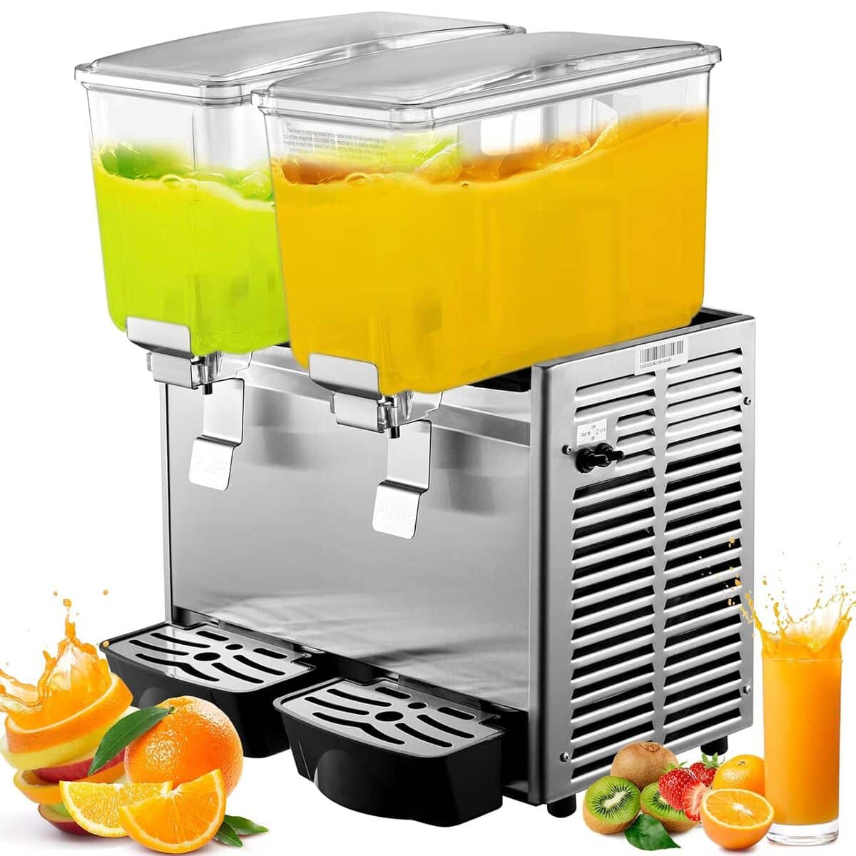 Test distributeur de jus Vevor 12L*2 : boissons froides à volonté