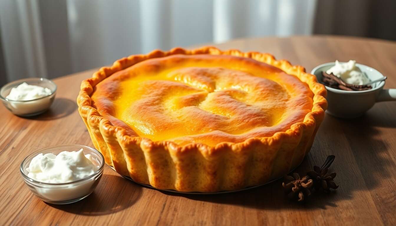Tarte express au yaourt : 4 ingrédients seulement