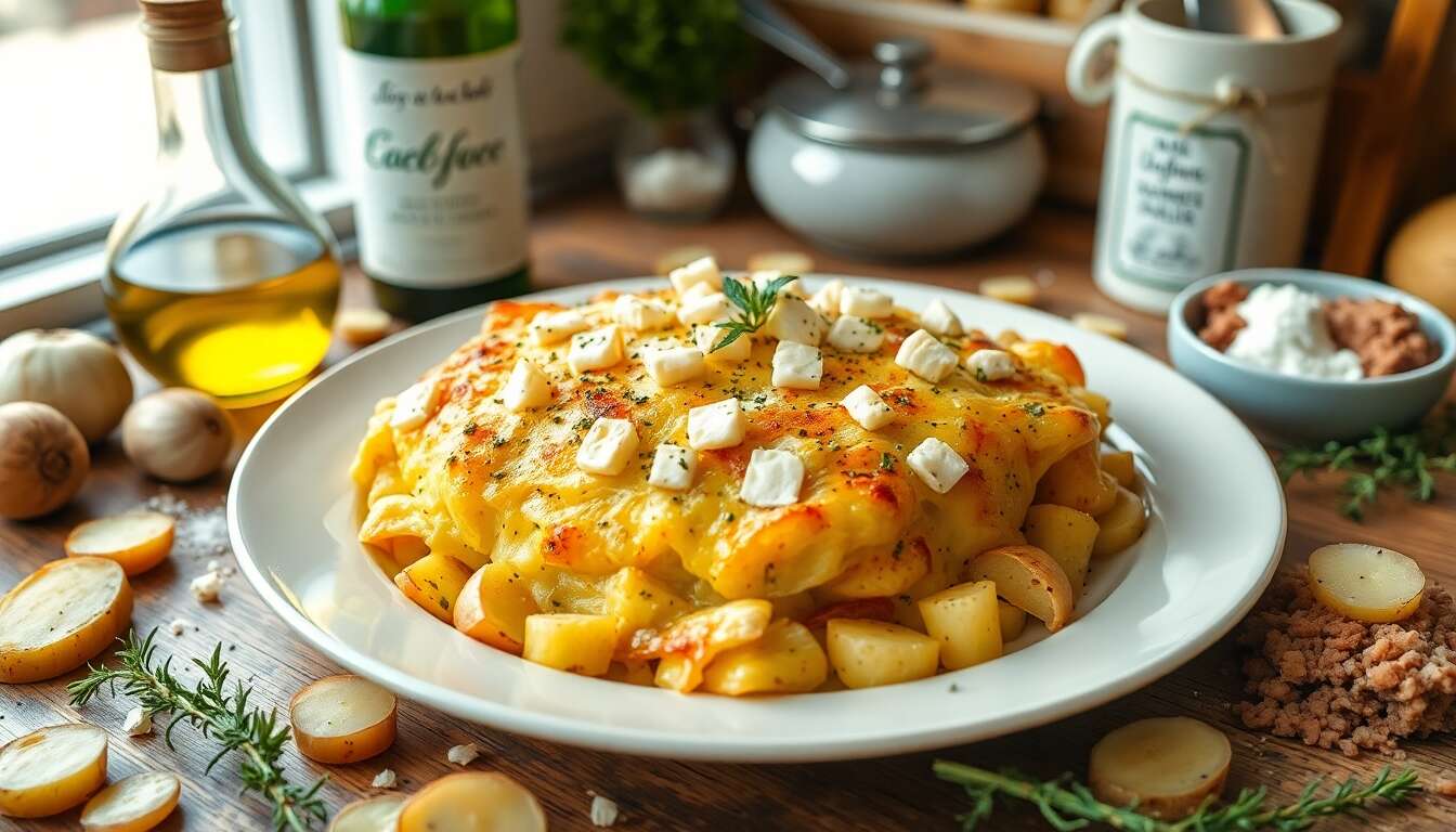 Gratin crémeux sans lactose : recette express au succès garanti