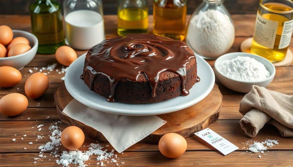 Délice chocolaté : gâteau au yaourt facile