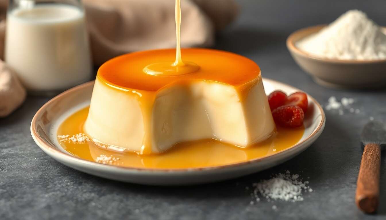 Flan Délicieux en 3 Ingrédients : facile, sans Four