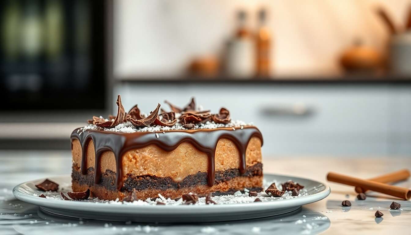 Délice glacé chocolaté : recette facile sans crème