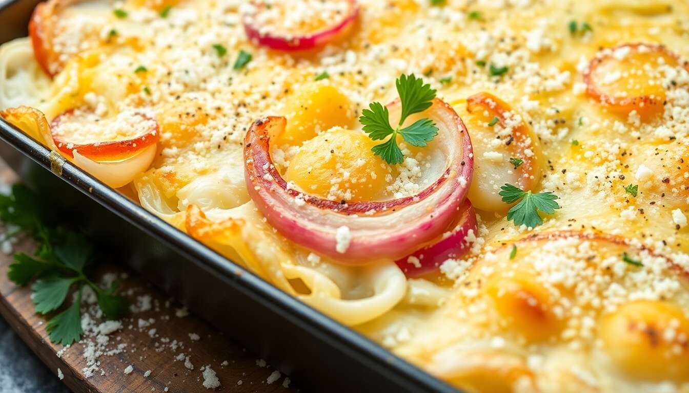 Gratin de chou blanc : recette délicieuse et facile à l'ancienne