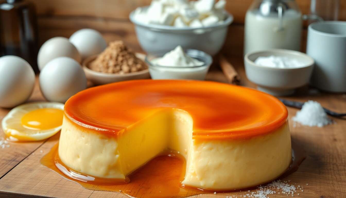 Flan pâtissier maison : un délice parisien fait maison