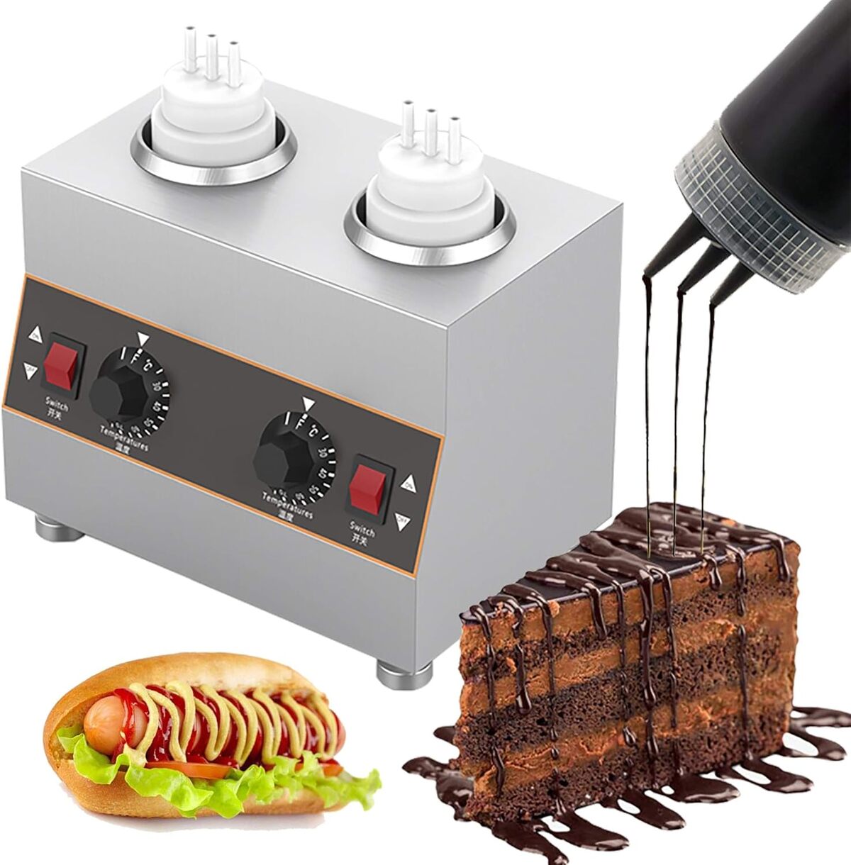 Test : chauffe-sauce GOJLEX électrique avec température réglable