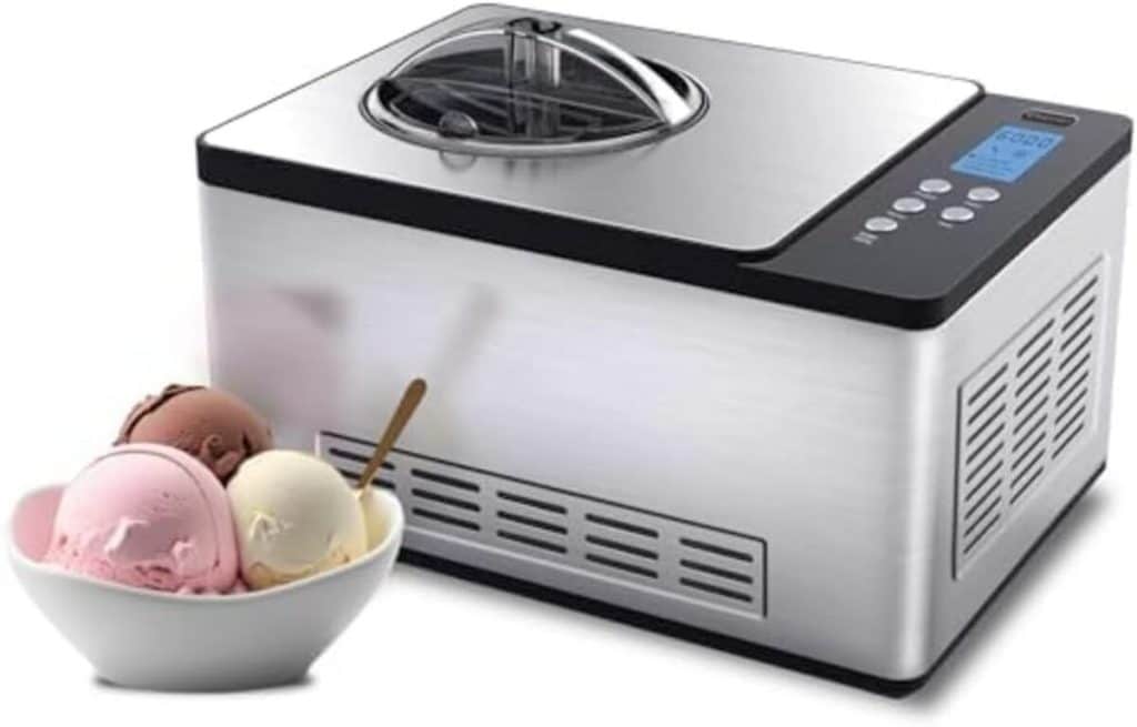 Test du Whynter ICM-200LS : machine à glace 2L en acier inoxydable, compresseur intégré