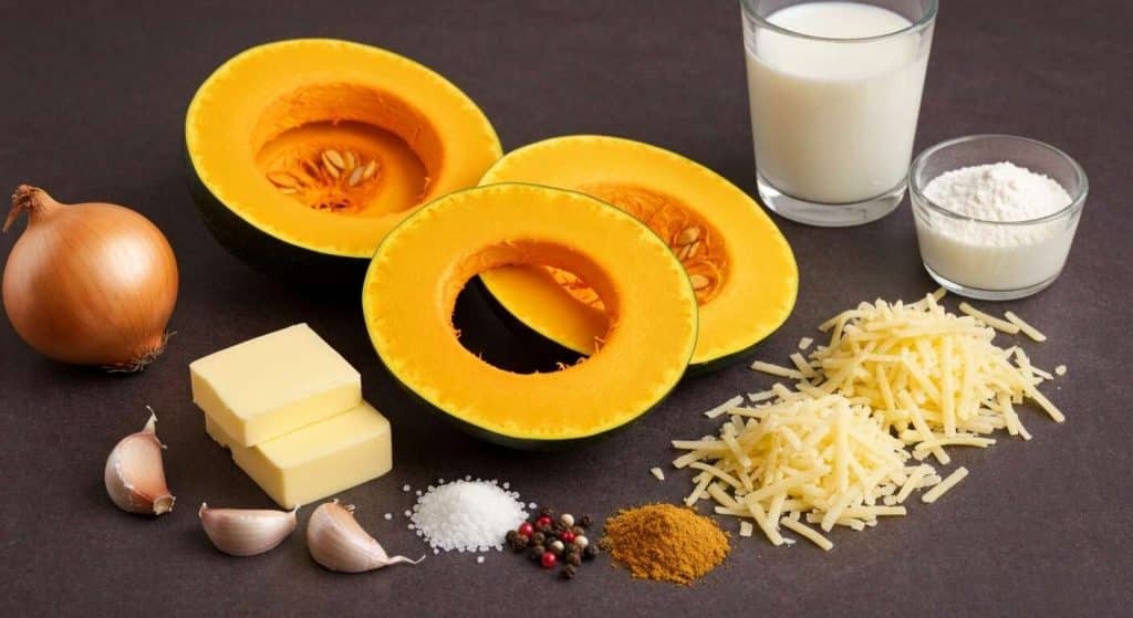 Délice de courge : potimarron, potiron et butternut gratinés