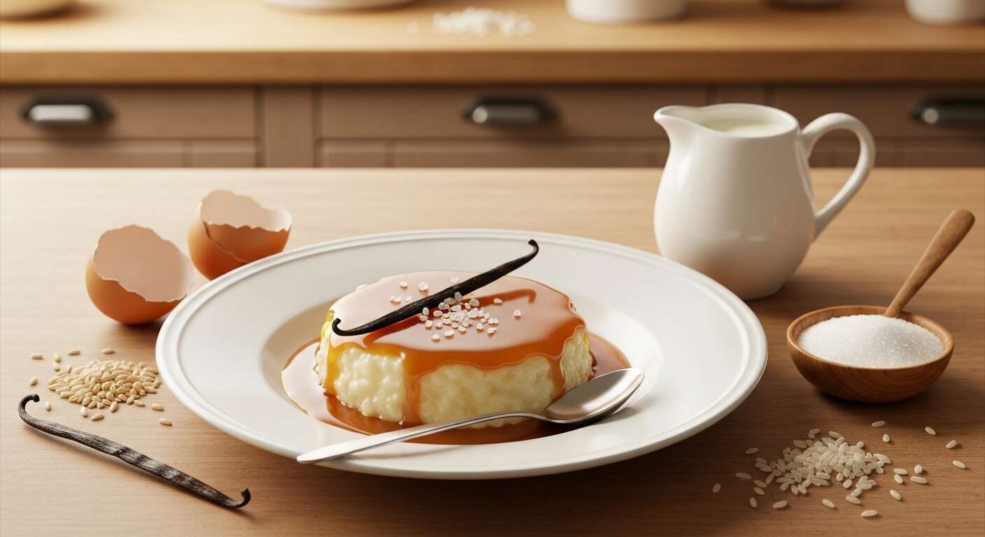 Délice de riz au caramel irrésistible