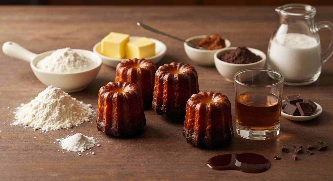Surprenez vos invités avec des cannelés fourrés inédits