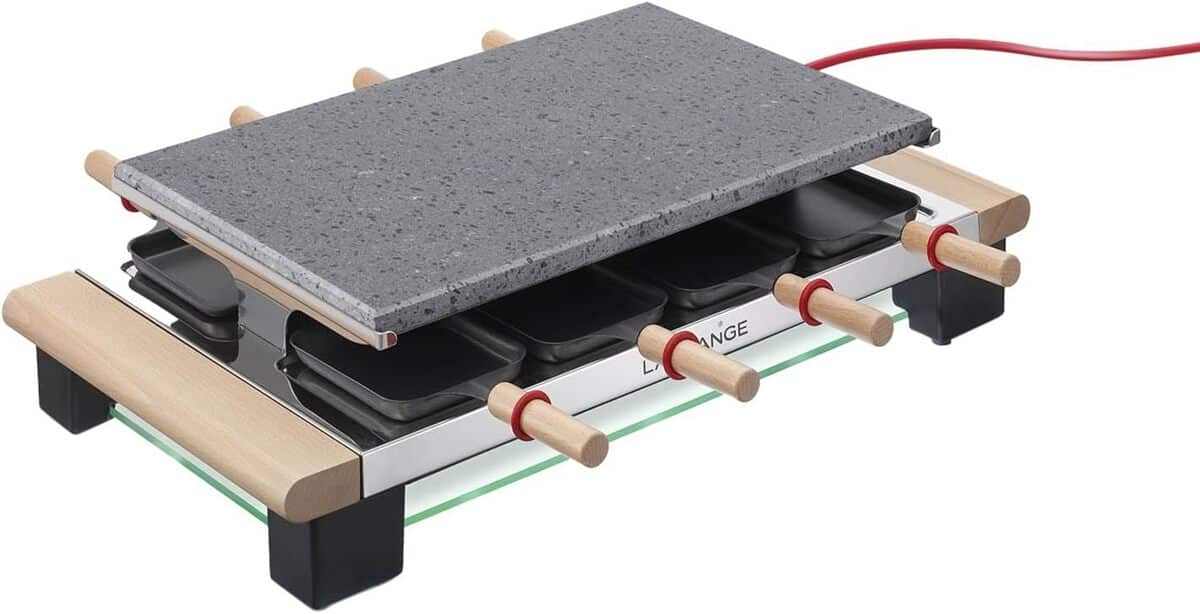 Test de la raclette/pierrade Lagrange 399002