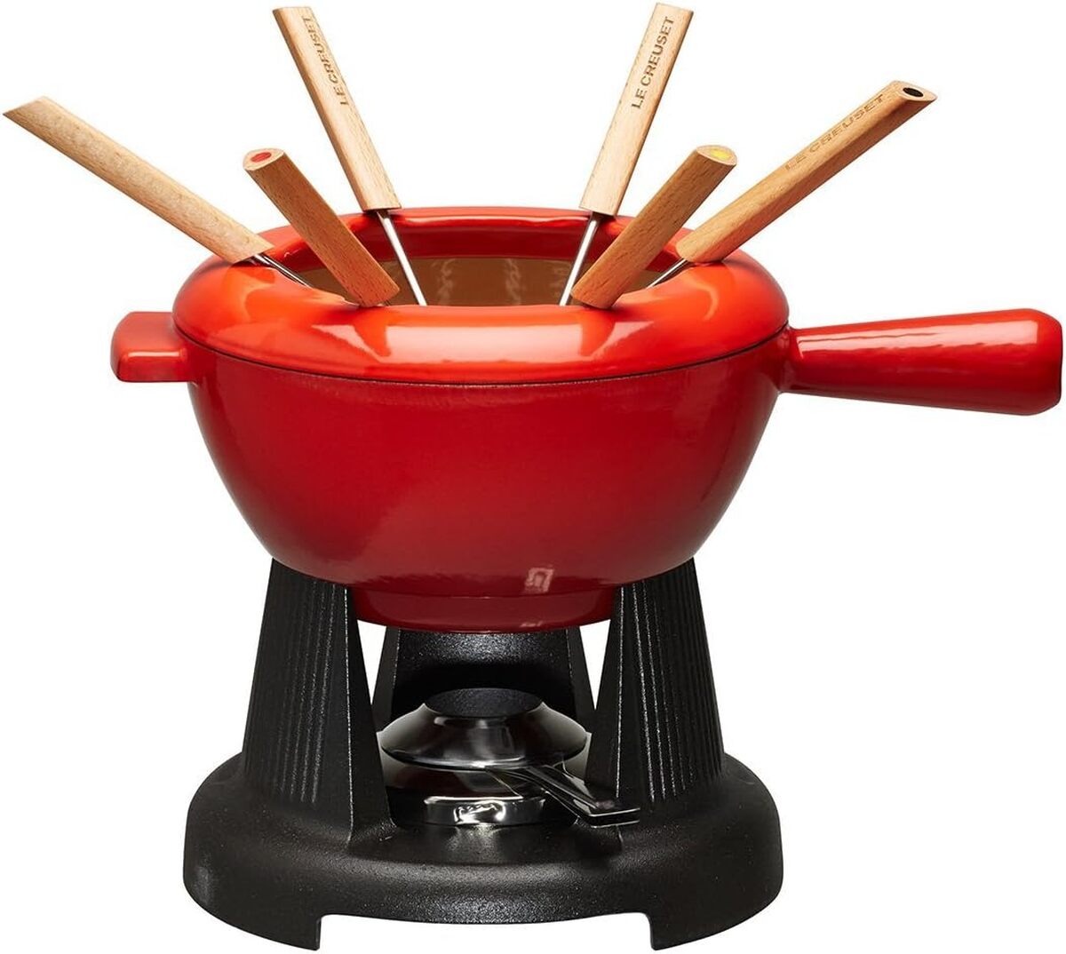Test du service à fondue Le Creuset 2 L en fonte émaillée cerise