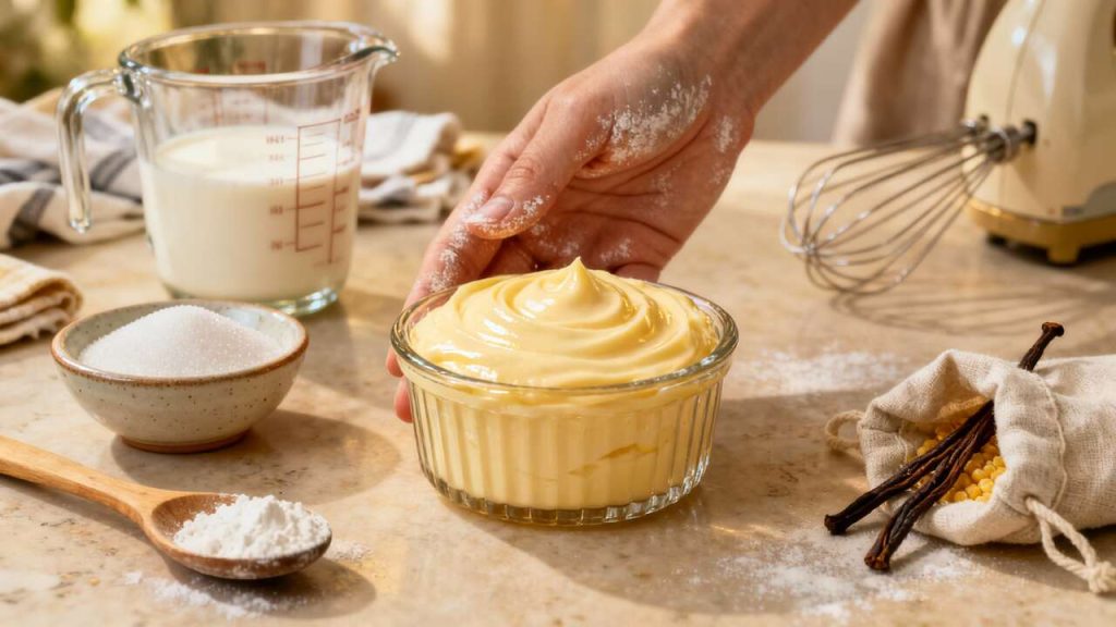 Crème pâtissière parfaite au robot cuiseur