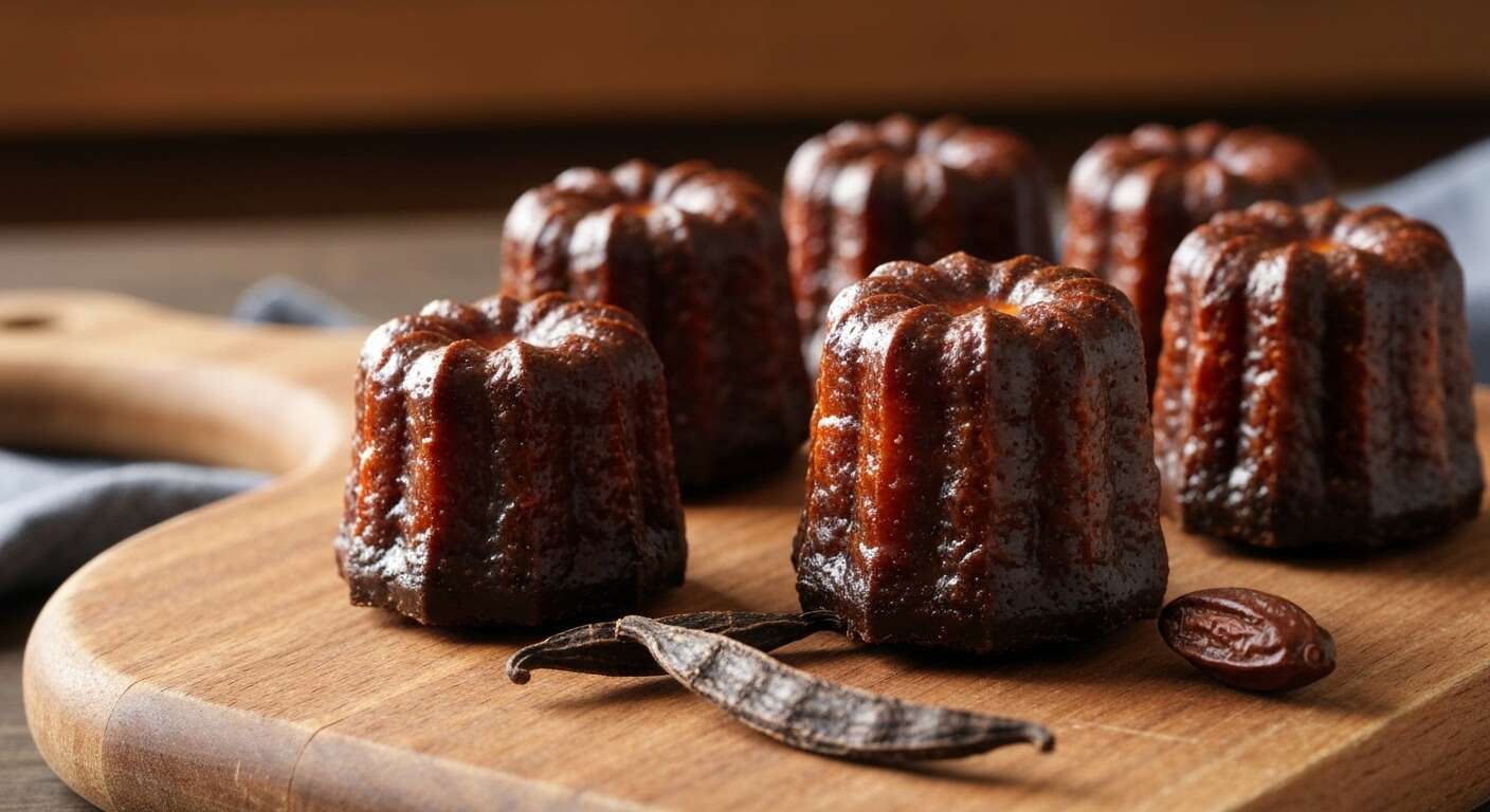 Variante gourmande : cannelés à la fève tonka Variante gourmande : cannelés à la fève tonka