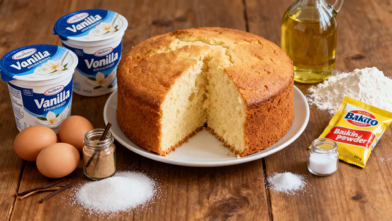 Gâteau au yaourt : un nuage de moelleux !
