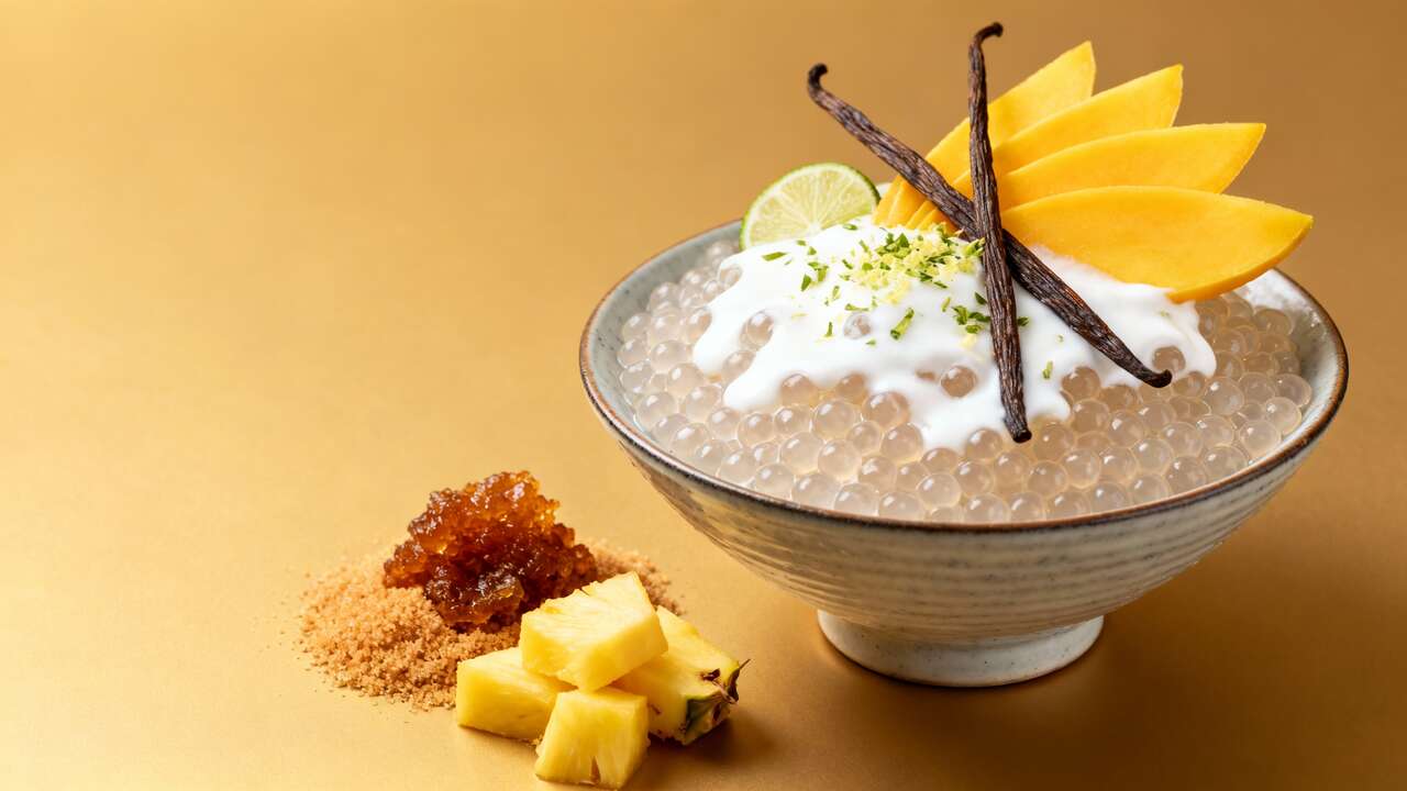 Délice de Tapioca au Lait de Coco : dessert Simple et Rapide