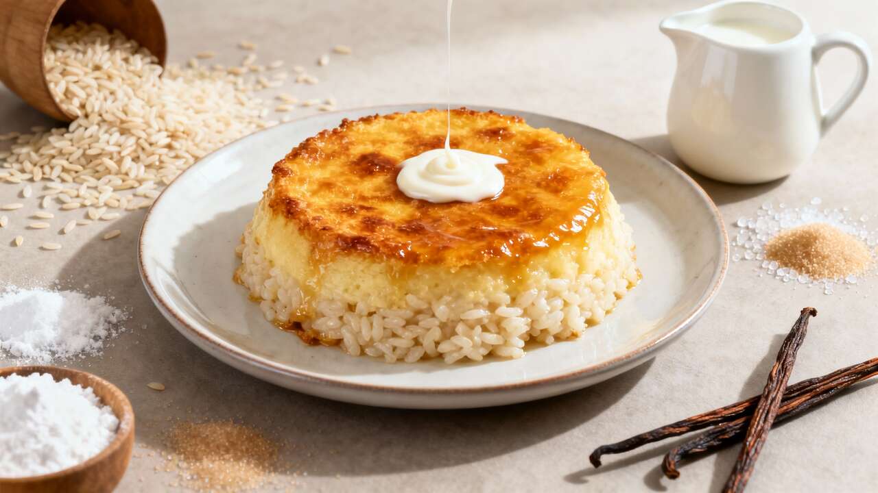 Délice de riz au four : recette facile et savoureuse