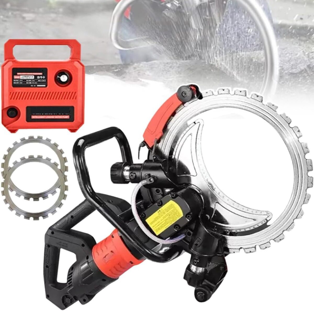 Test de la scie circulaire à béton sans balais 9500W : puissance et précision