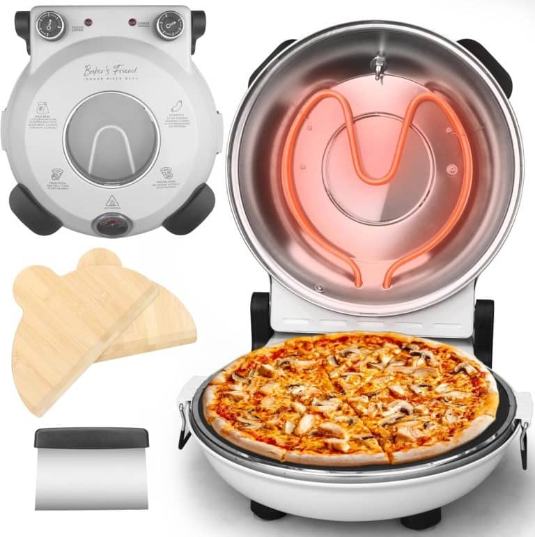 Vestamore Lot de 4 plaques à pizza de 30,5 cm pour cuire