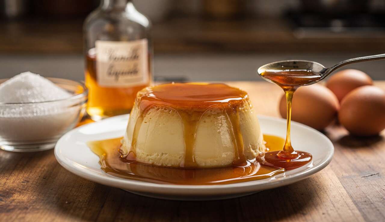Flan Caramel Express à la Yaourtière
