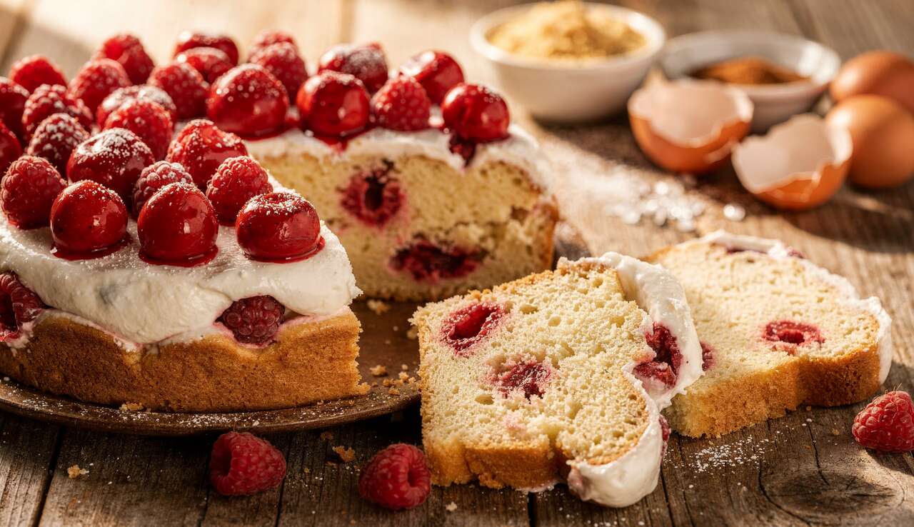 Gâteau yaourt aux framboises : un délice à refaire sans modération