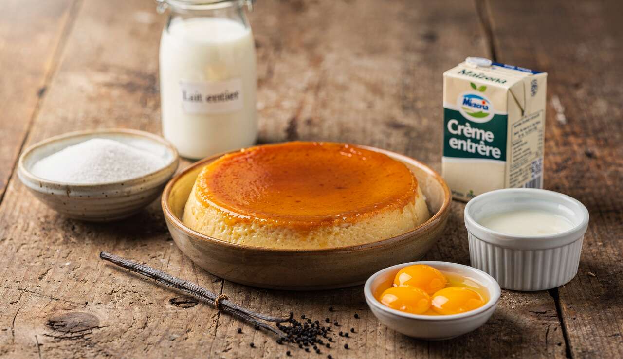 Flan sans pâte express : recette rapide et délicieuse