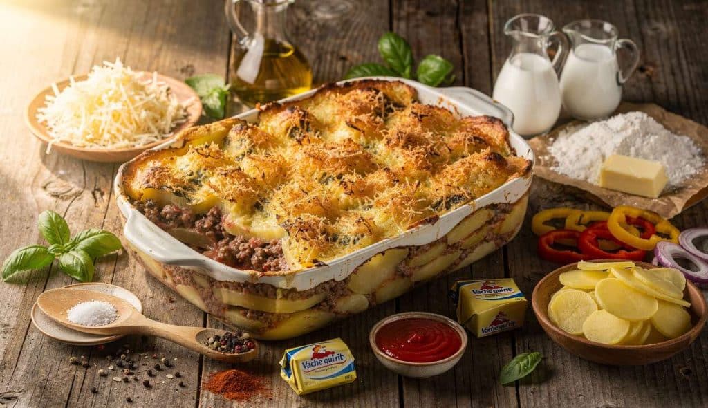 Délice Gourmand : gratin de Pommes de Terre et Bœuf