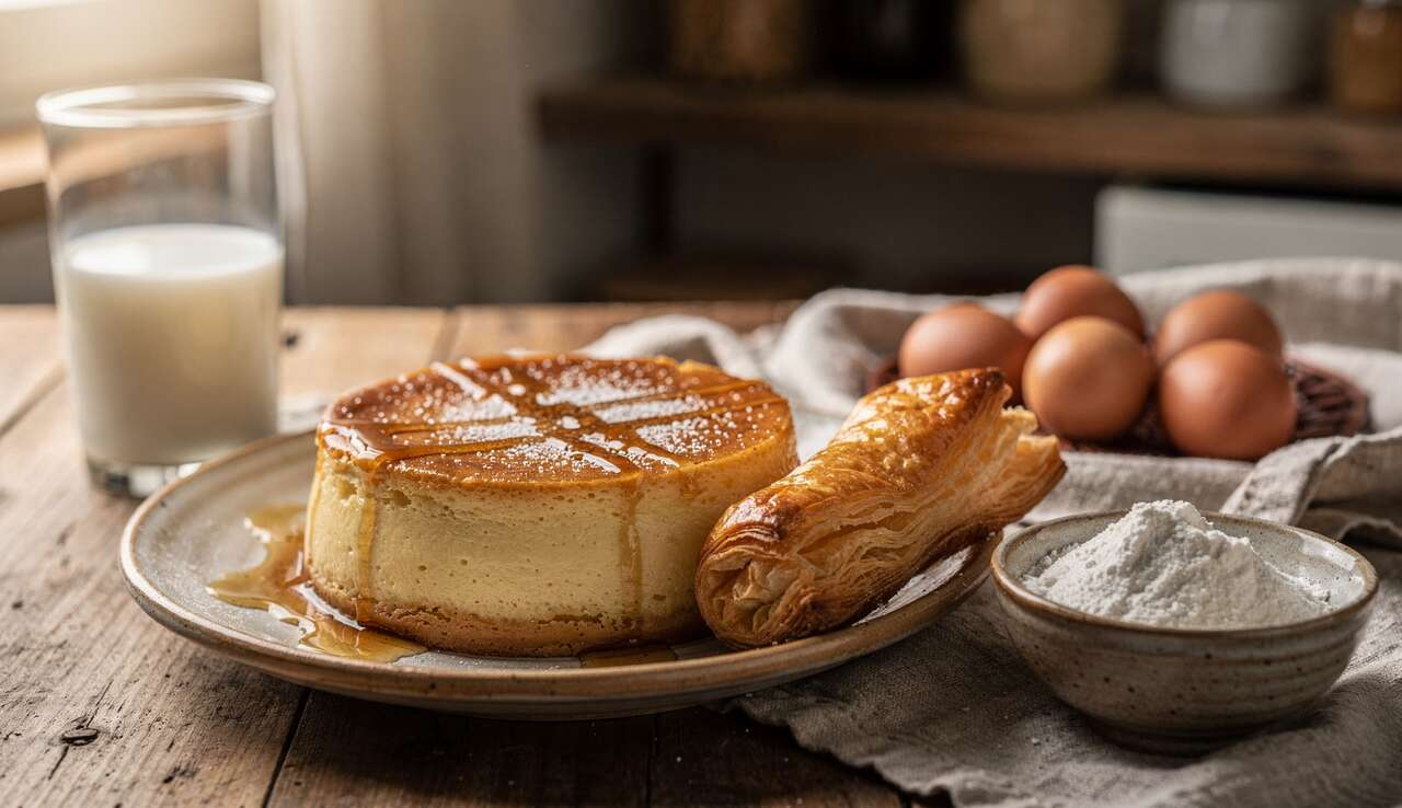 Flan pâtissier gourmand sans gluten