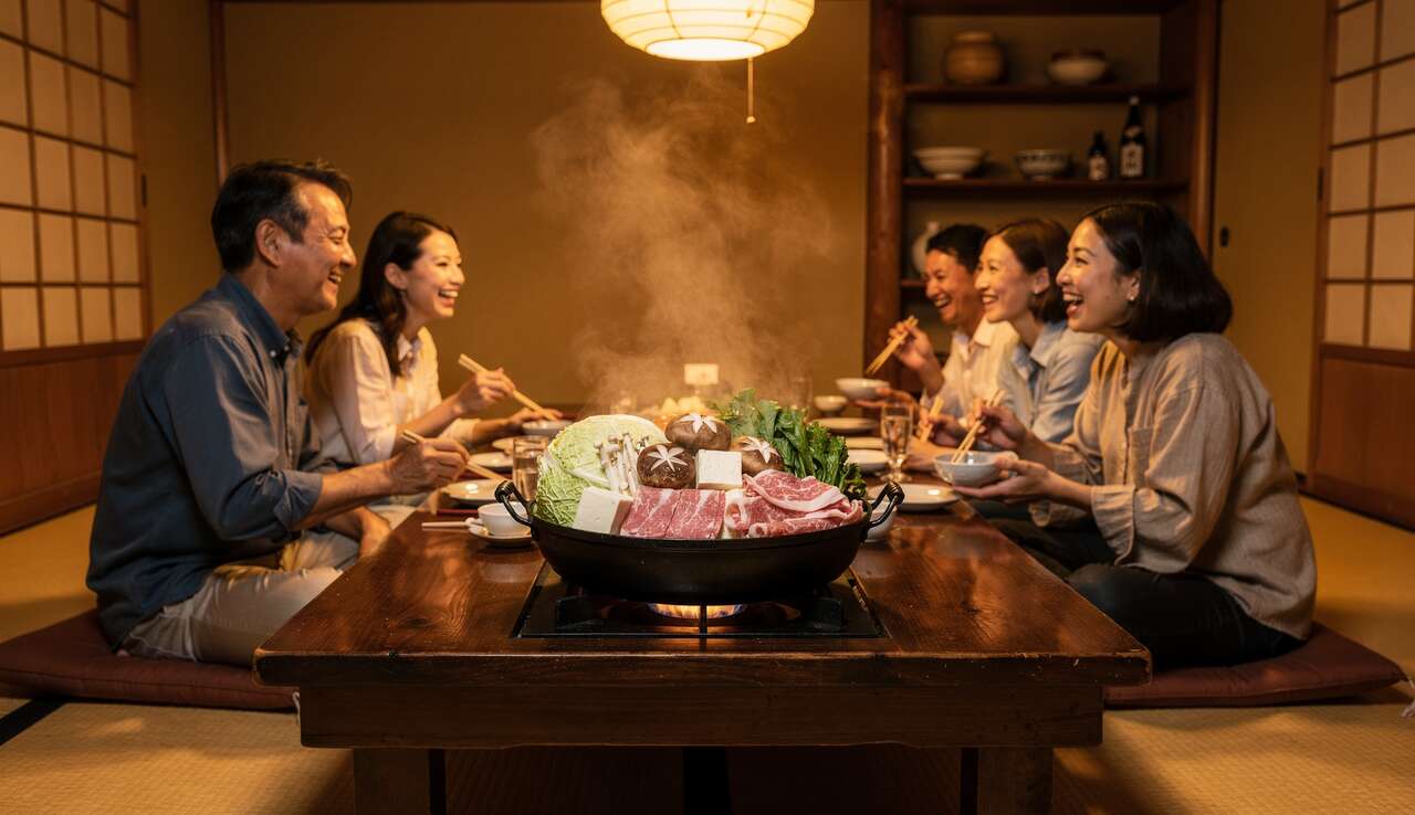 Yose Nabe : la fondue japonaise conviviale