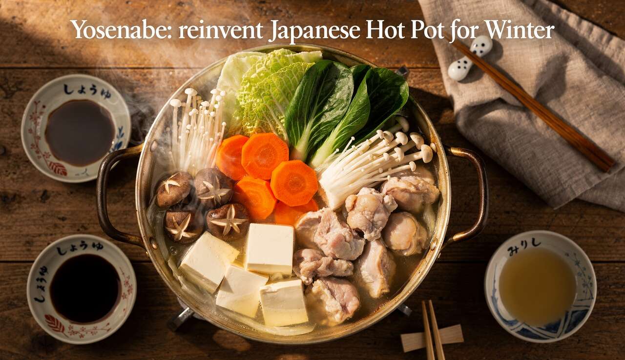 Yosenabe : réinventez la fondue japonaise pour l'hiver