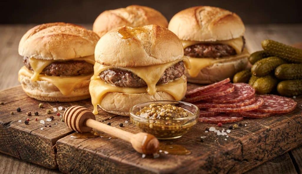 Mini-burgers à la raclette : savourez l'originalité